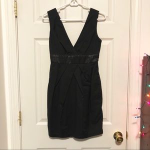 Forever 21 V-neck Black Dress
